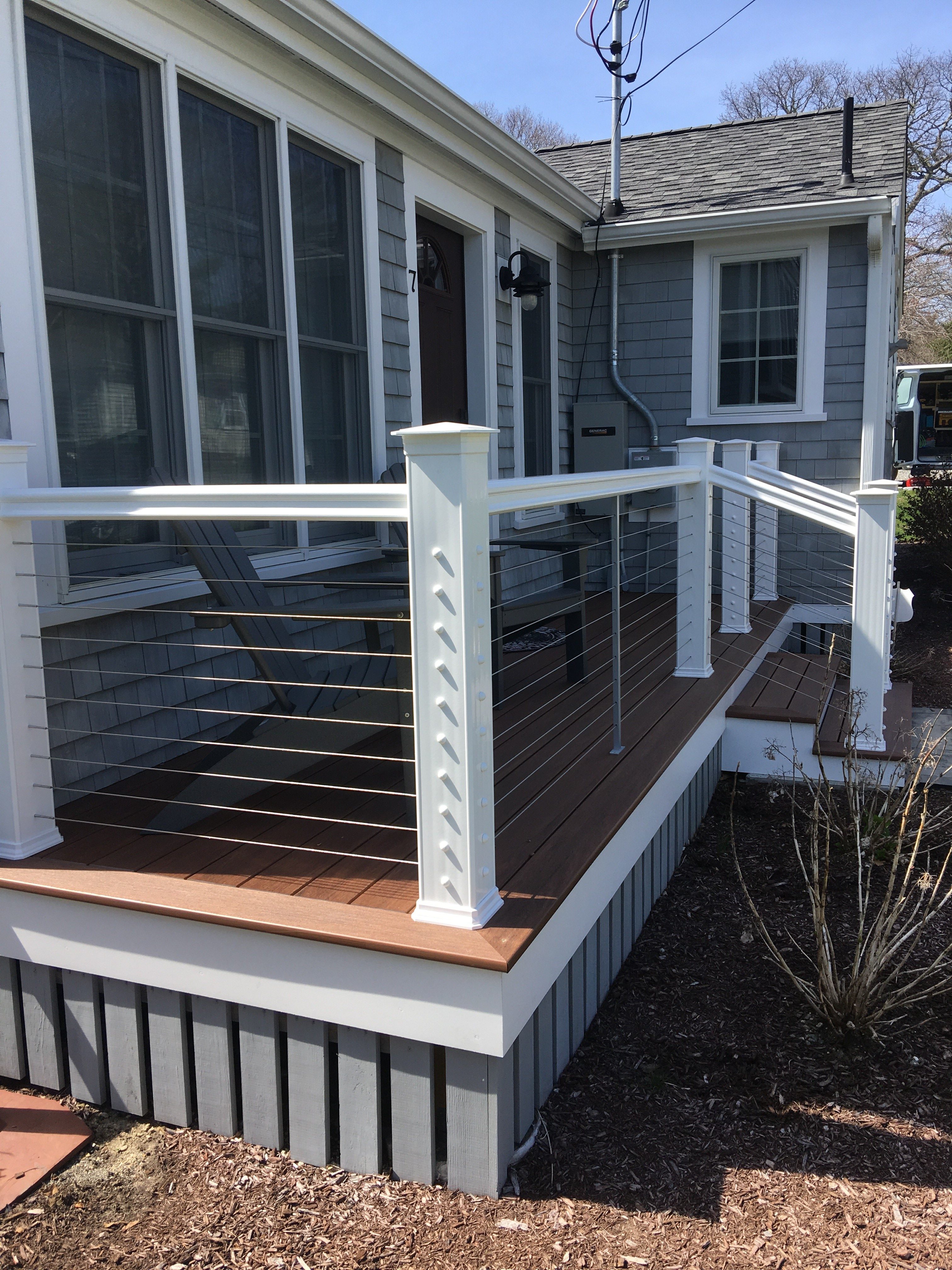 cable rail deck